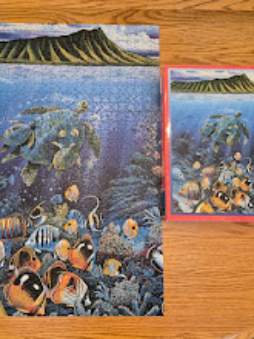 750 piece Jigsaw Puzzle "Seascapes" by MB Puzzle